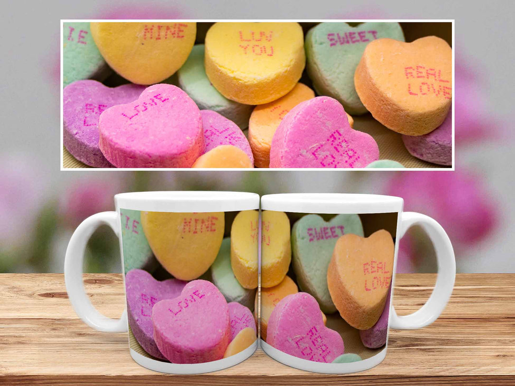 Love Mug Conversation Hearts